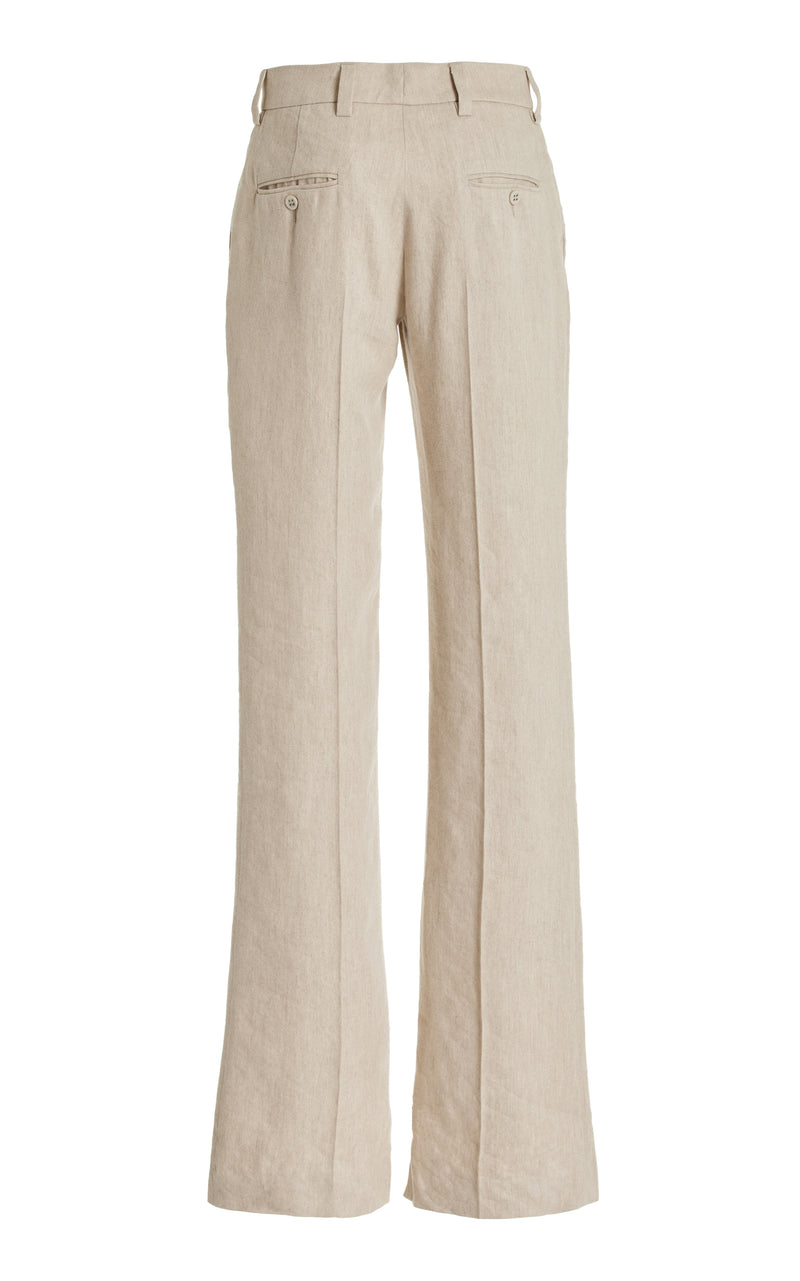 The Cameron Straight Leg Trouser Sand