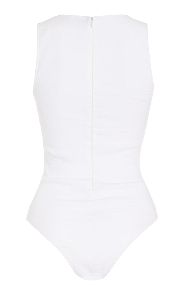 The Janie Scoop Neck Tank Bodysuit