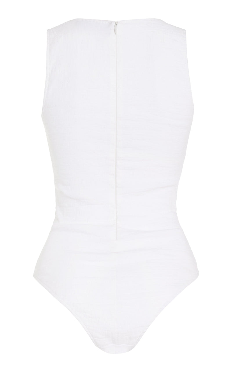 The Janie Scoop Neck Tank Bodysuit