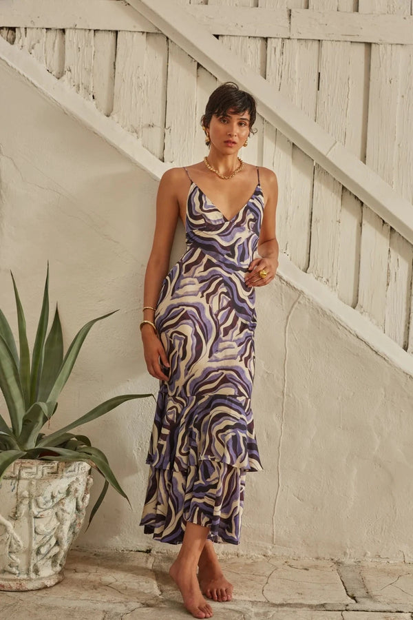 Ares Dress Aeagan Sea (Final Sale)*