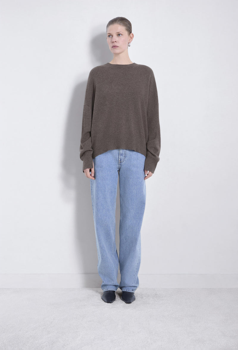 Anaa Cashmere Sweater Wood