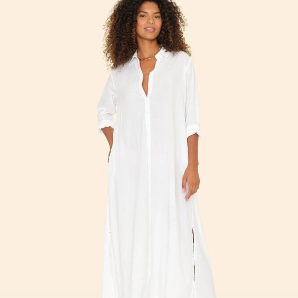 Boden Dress White M / White