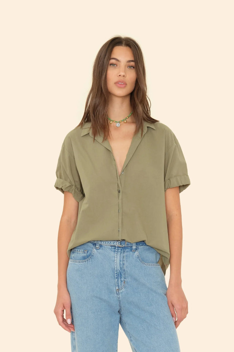 Channing Shirt Dark Seagrass