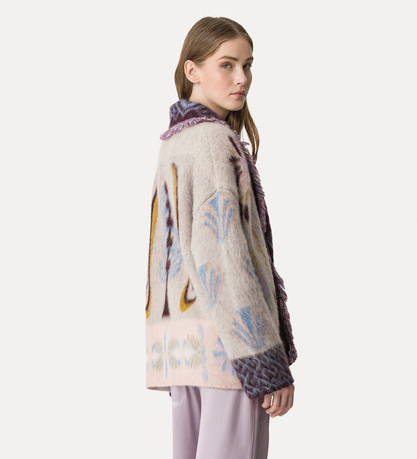 Baby Alpaca "Sogni" Jacquard Long