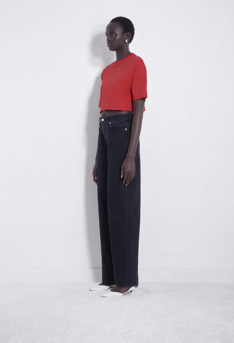 Gupo Cropped T-shirt Tomato