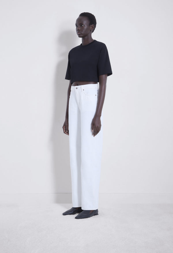 Gupo Cropped T-Shirt Black
