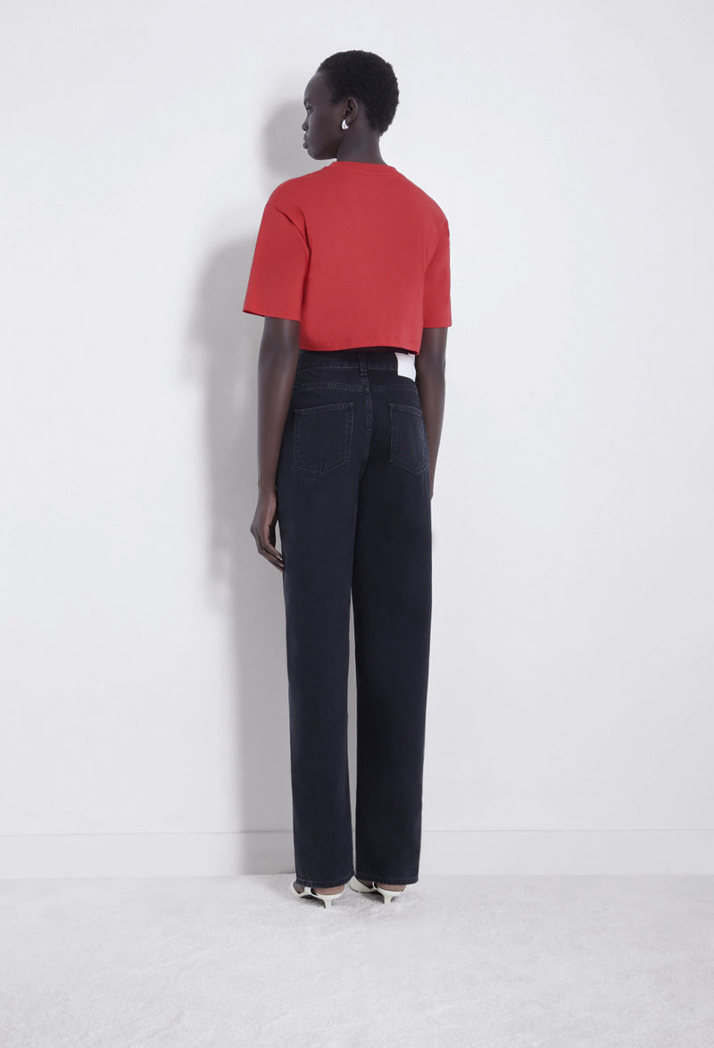 Gupo Cropped T-shirt Tomato