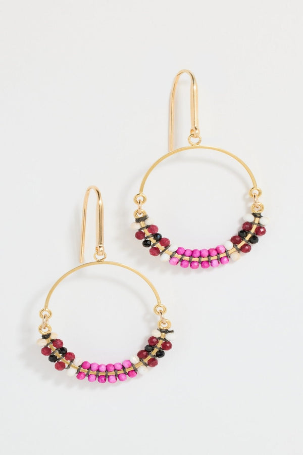 Boucle d'Oreille Earrings Fuchsia (Final Sale)