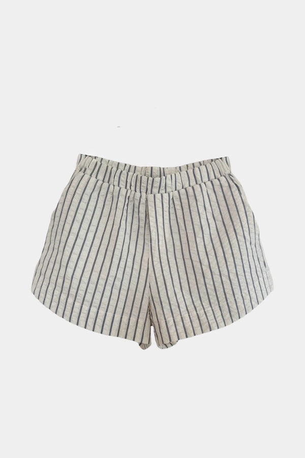 Kyla Shorts Ivory Stripe
