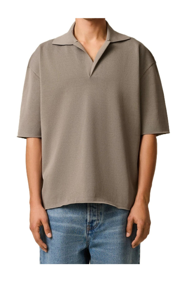Smoke Short Sleeve Polo