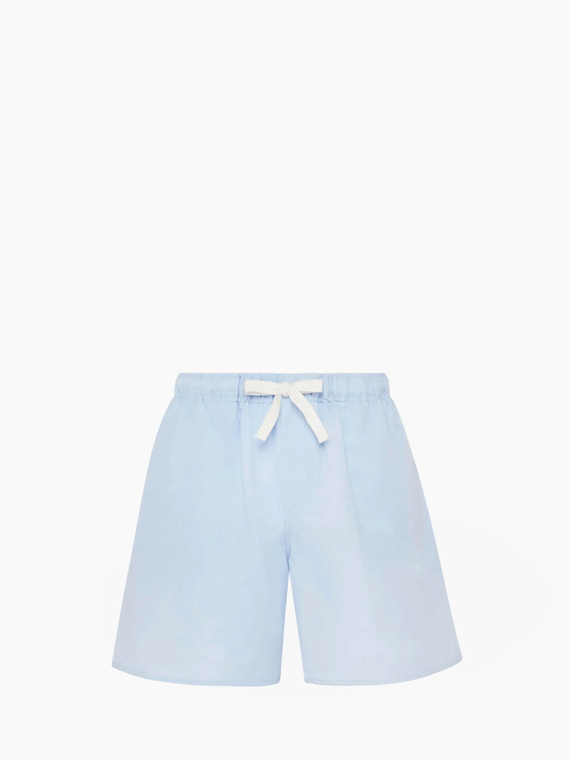 Drawstring Shorts Light Blue