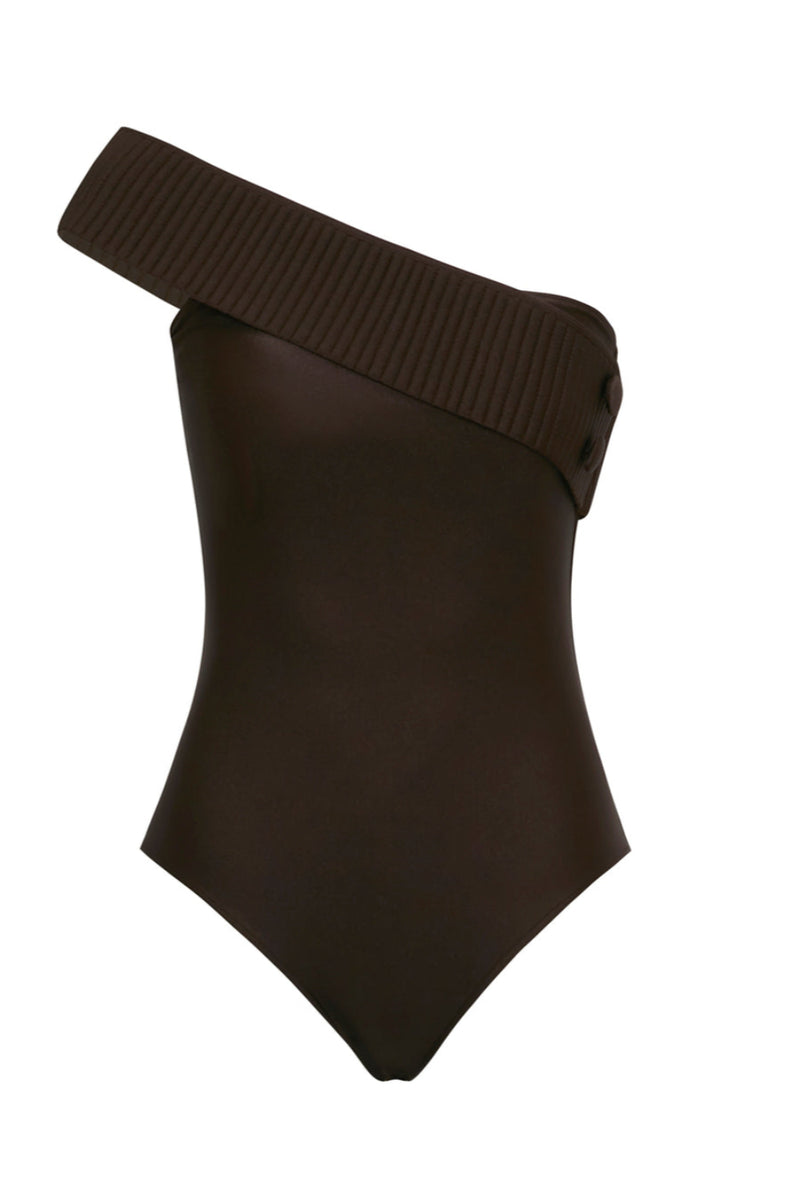 Denize Swimsuit Brown