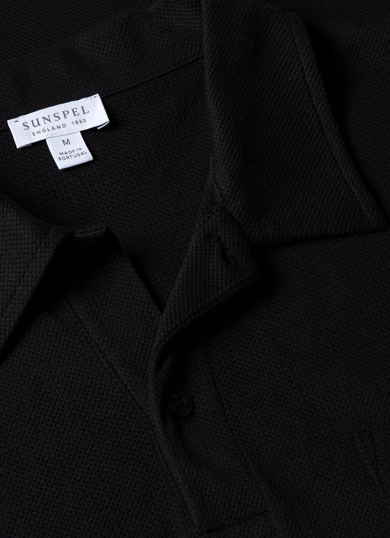 Riviera Black Polo Shirt