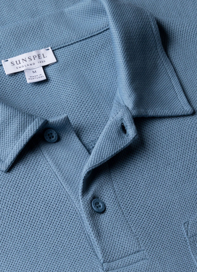 Riviera Polo Shirt Como Blue