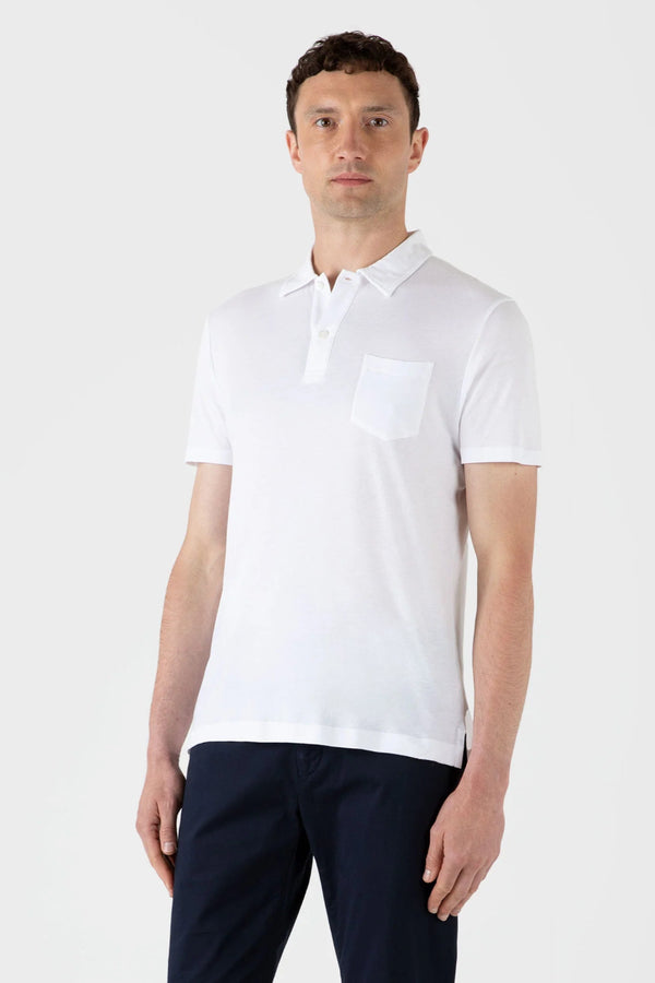 Sea Island SS Polo White