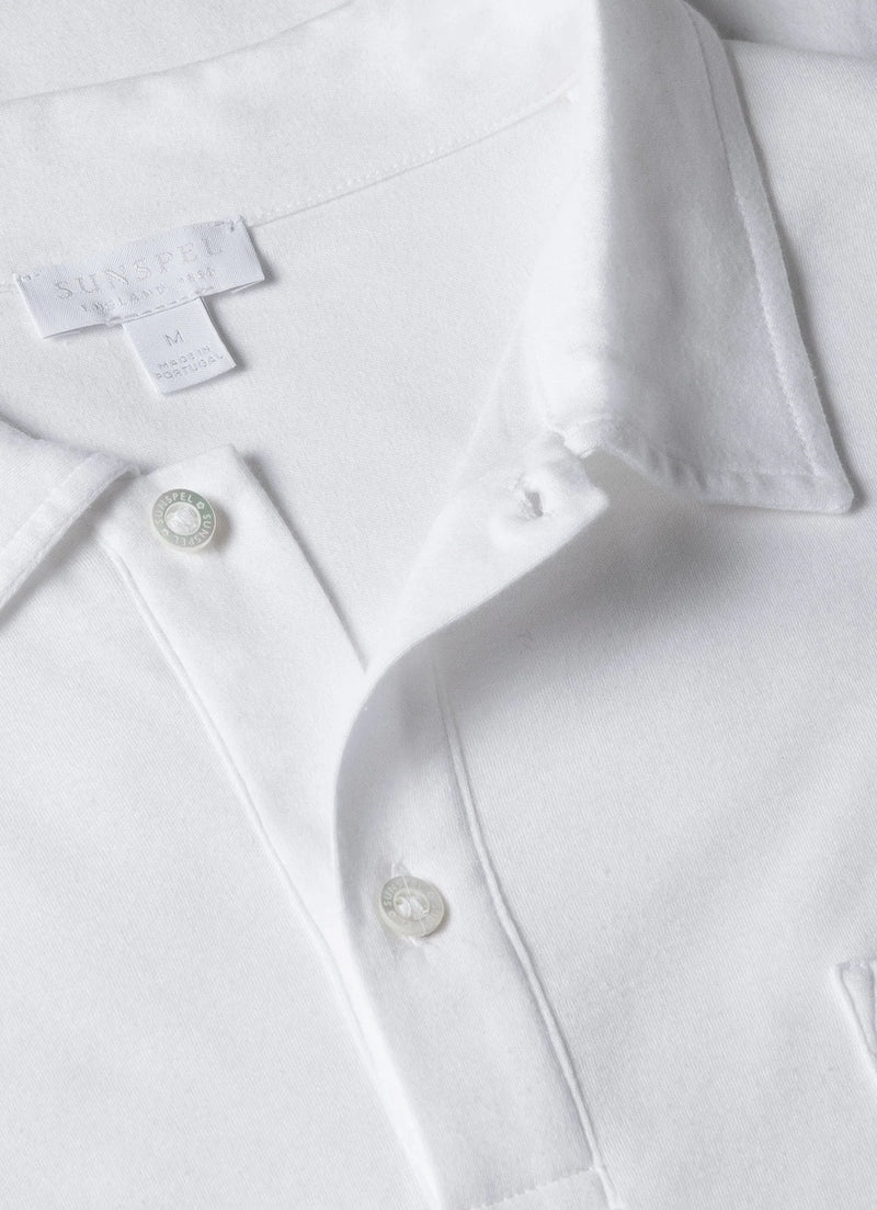 Sea Island SS Polo White