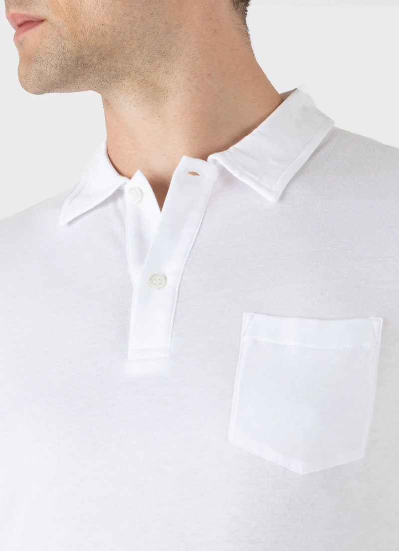 Sea Island SS Polo White