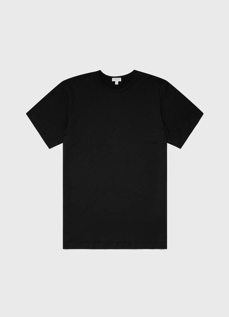 SS Crew Neck T shirt Black