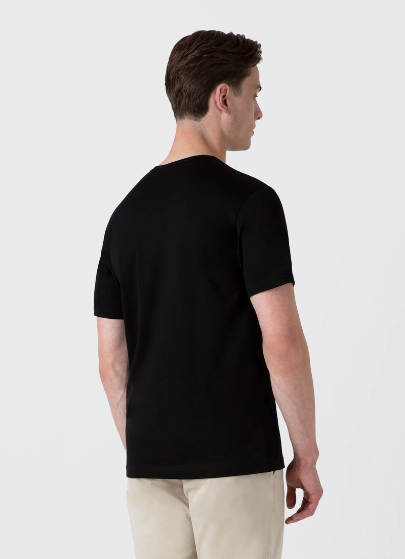 SS Crew Neck T shirt Black