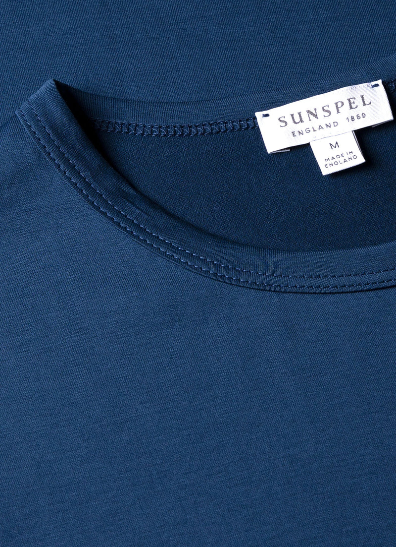 SS Crew Neck T shirt Naval Blue