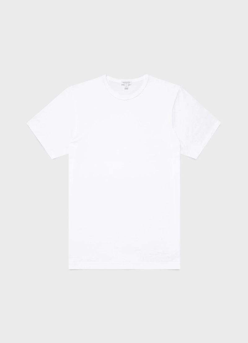 SS Crew Neck T shirt White
