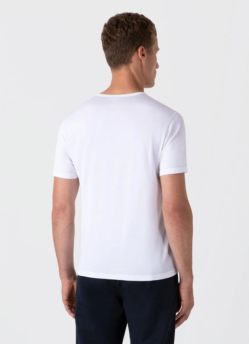 SS Crew Neck T shirt White