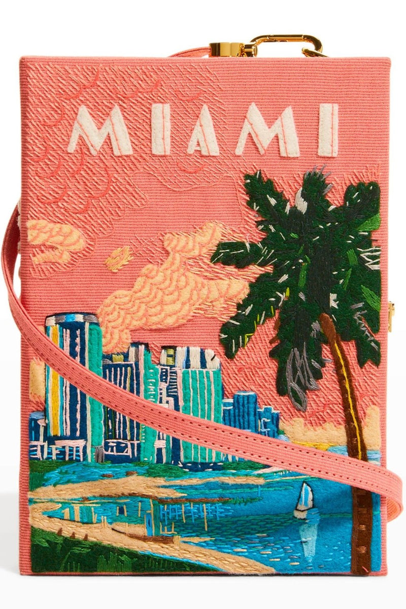 Book Clutch Miami Bay Strapped Sea Tex