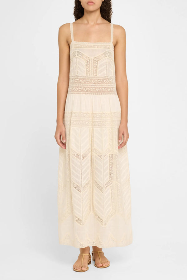 Acacia Lace Trim Slip Dress (Final Sale)