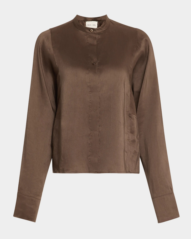 Siara Blouse Deep Taupe