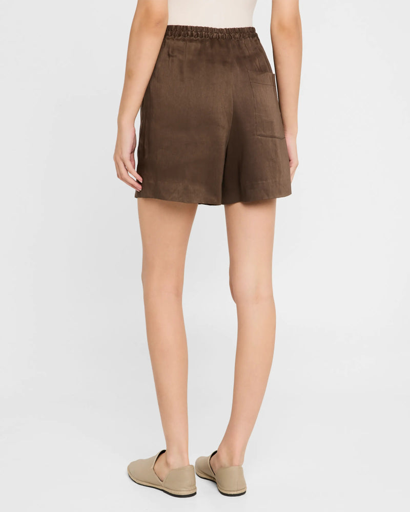 Adonia Shorts Deep Taupe