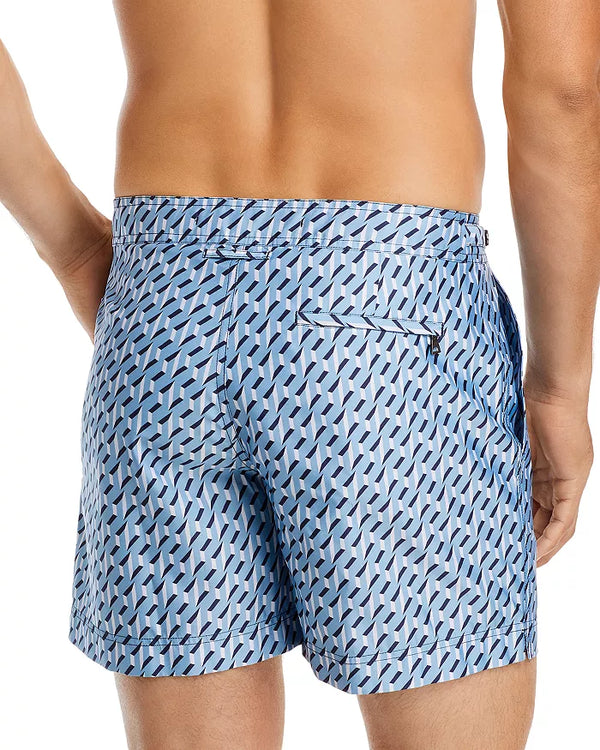 Elvio Sorrento Printed Swim Shorts