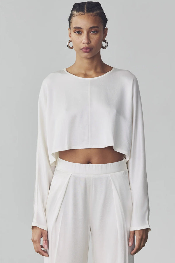 Ritchie Crop - Pure Silk