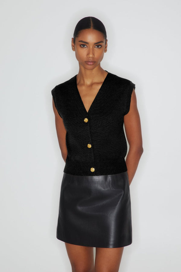 Sebright Vest Gilet - Black