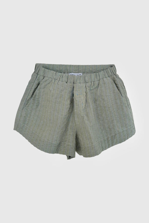 Kyla Shorts Puckered Green
