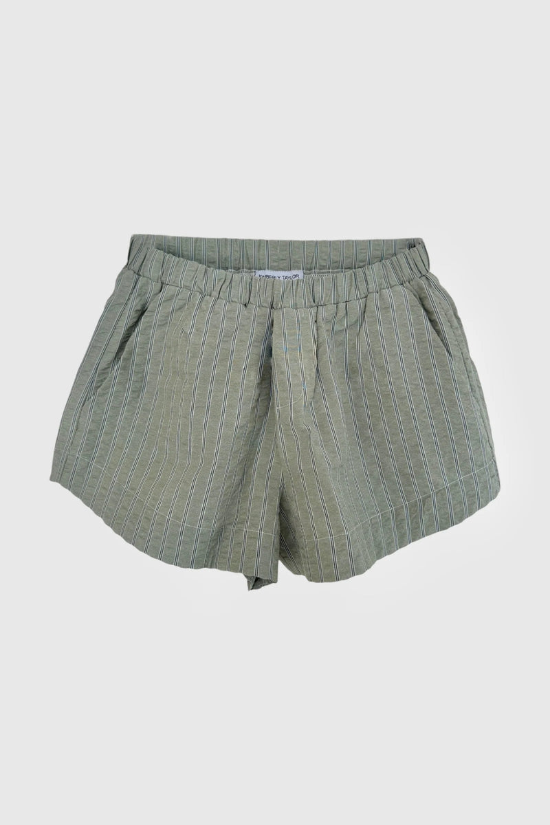 Kyla Shorts Puckered Green