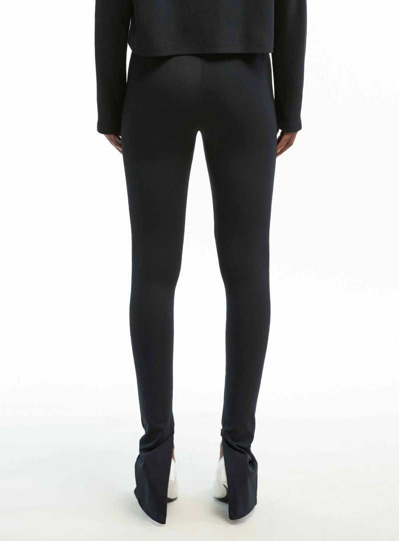Side Zip Legging Black