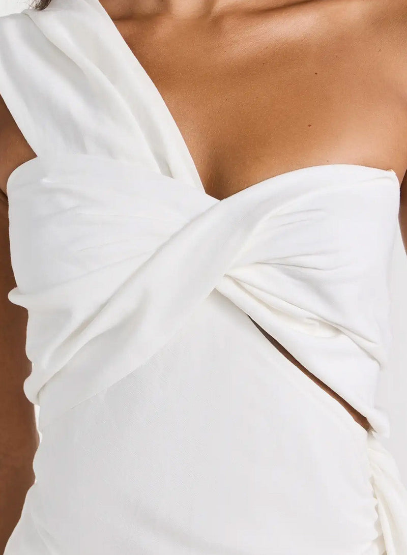Solange Dress White