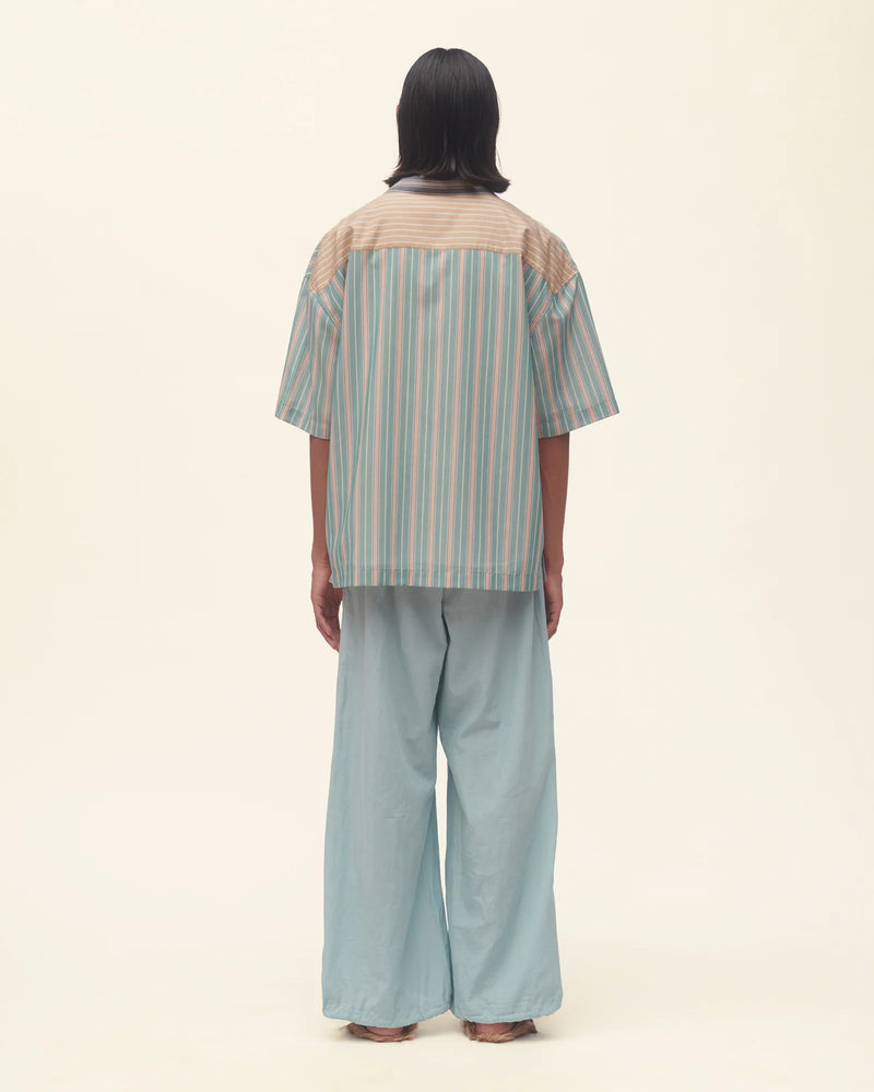 Half Placket Example Striped half Placket shirt – CURIO at Faena Bazaar