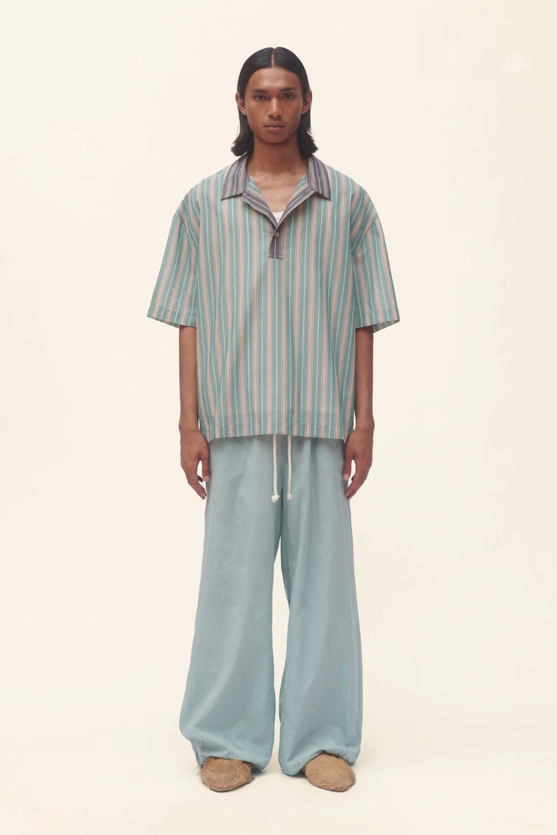 Half Placket Example Striped half Placket shirt – CURIO at Faena Bazaar