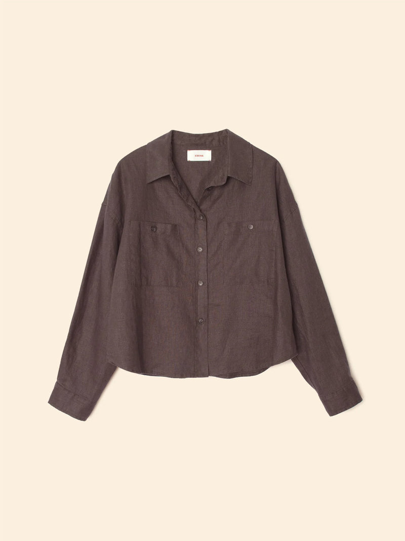 Brittan Shirt Black Quartz