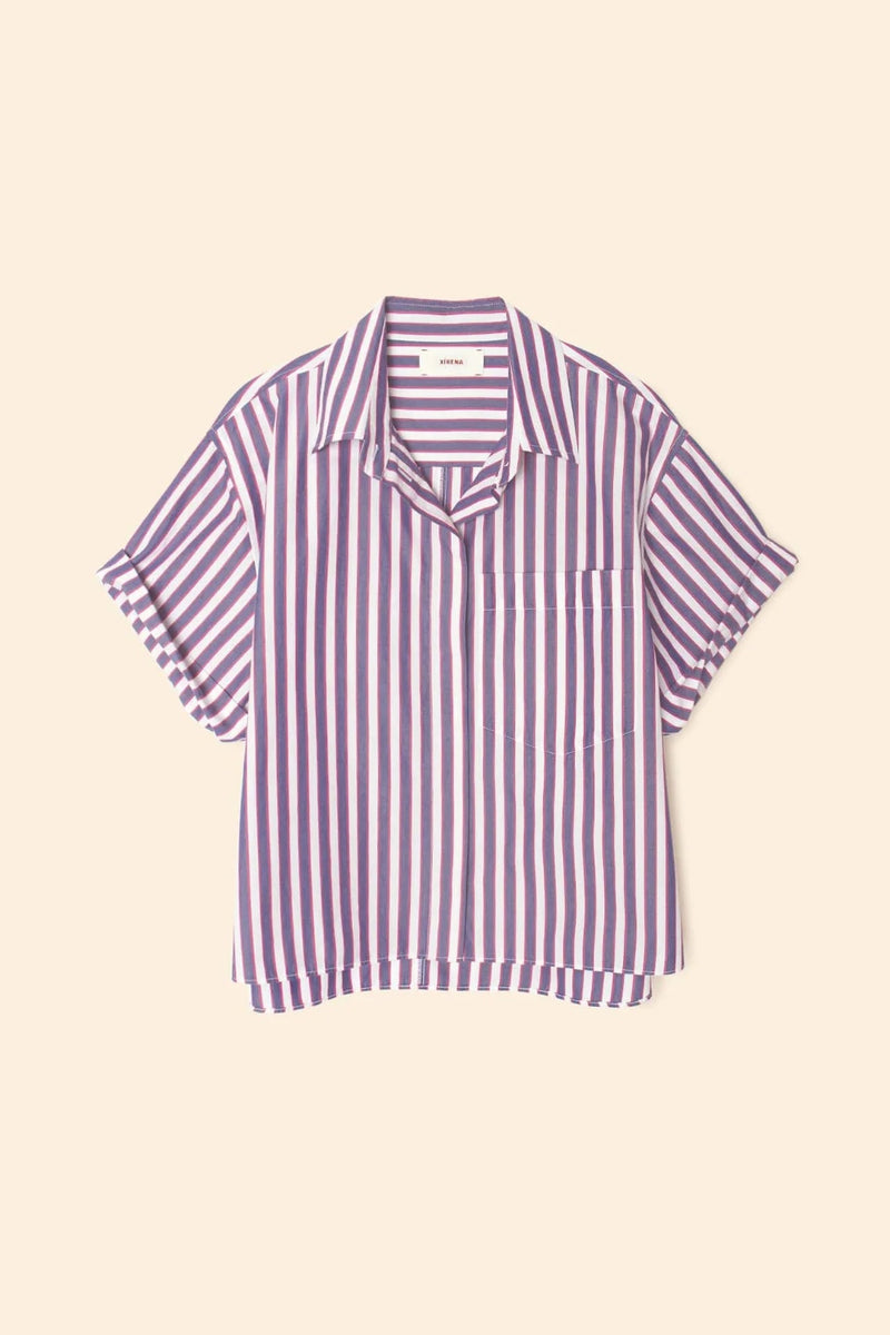 Drake Shirt Blue Rose