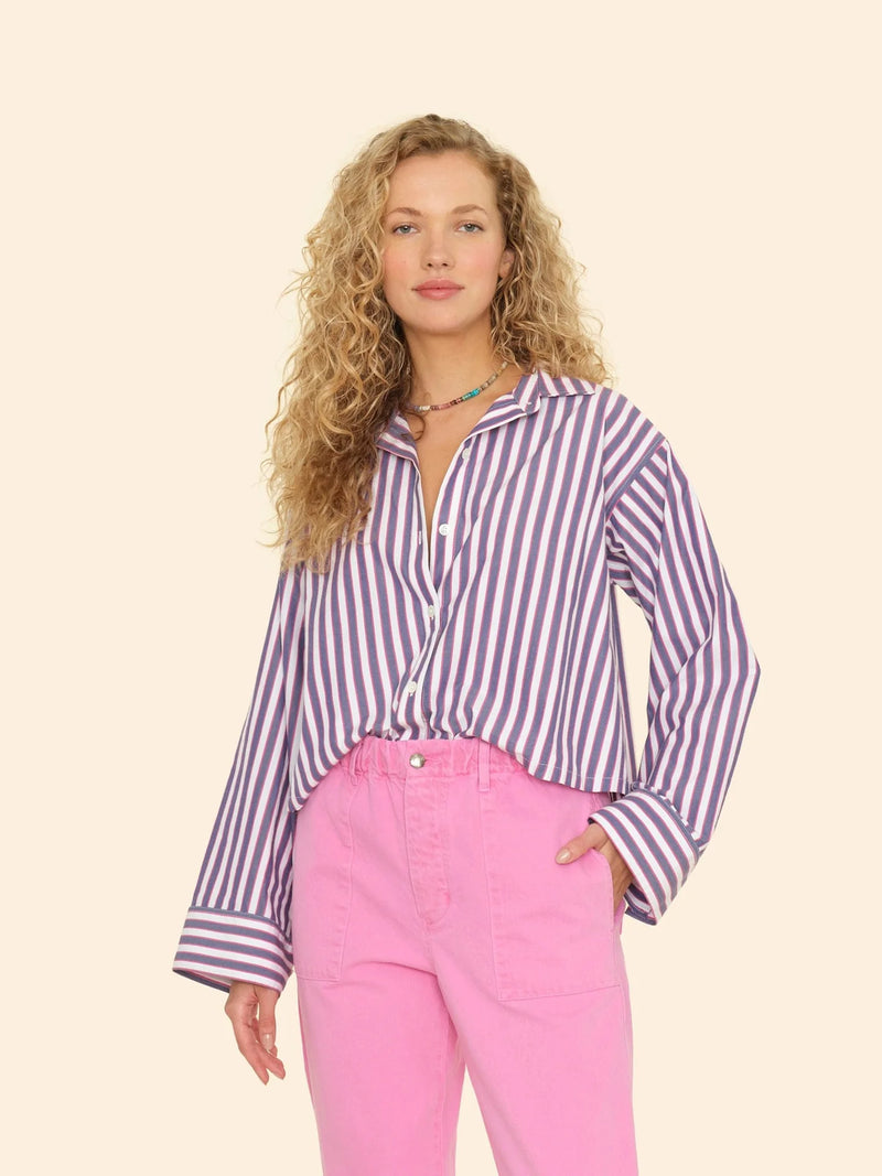 Jessie Shirt Blue Rose