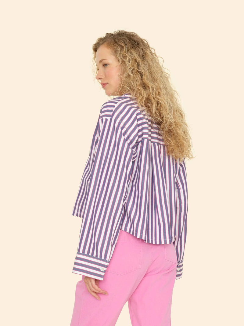 Jessie Shirt Blue Rose