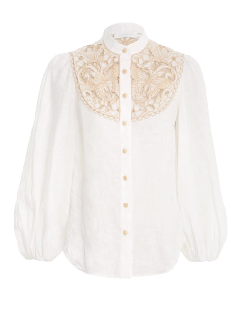 Jeannie Embroidered Blouse (Final Sale)