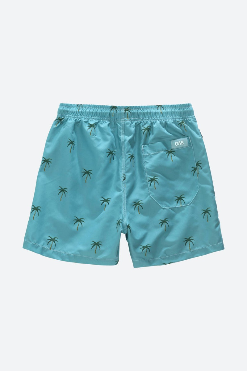 OAS Blue Palm Swim Trunks MEN'S SWIMWEAR