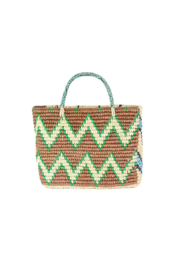 Split Personality Canasta Bag