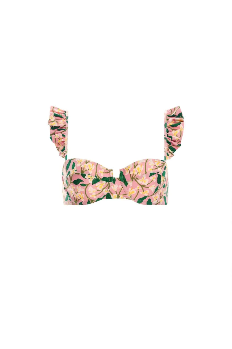 AGUA BY AGUA BENDITA Kiwi Dos Gardenias WOMEN'S SWIMWEAR