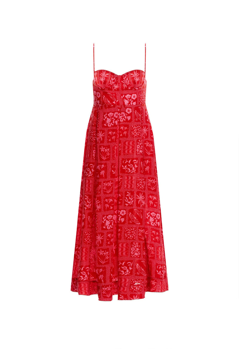 AGUA BY AGUA BENDITA Samba Maxi Dress WOMEN'S DRESSES
