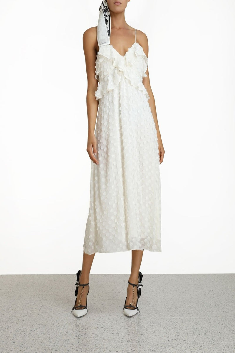 ZIMMERMANN Textured Slip Dress WOMEN'S DRESSES