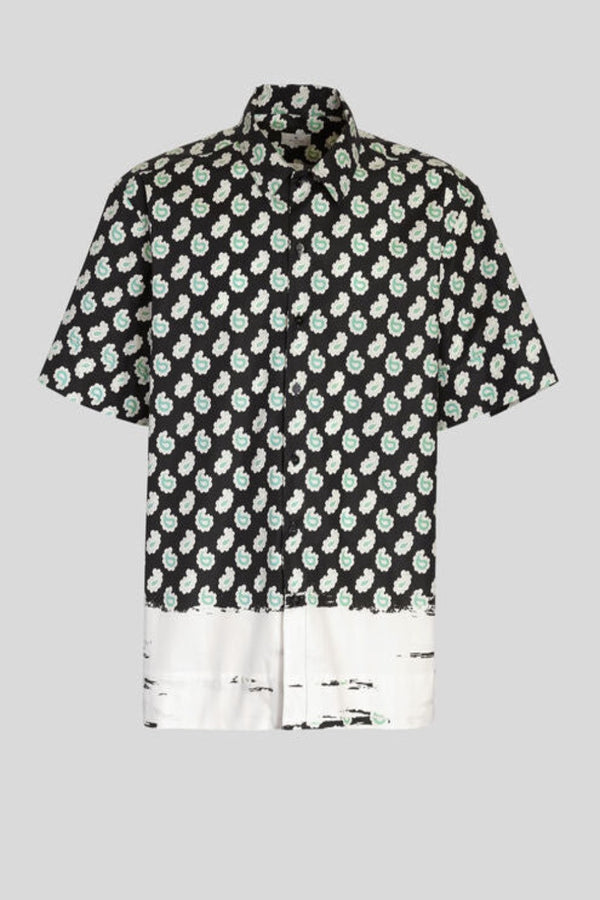ETRO Placed Paisley Print Short Sleeve MEN'S TOPS